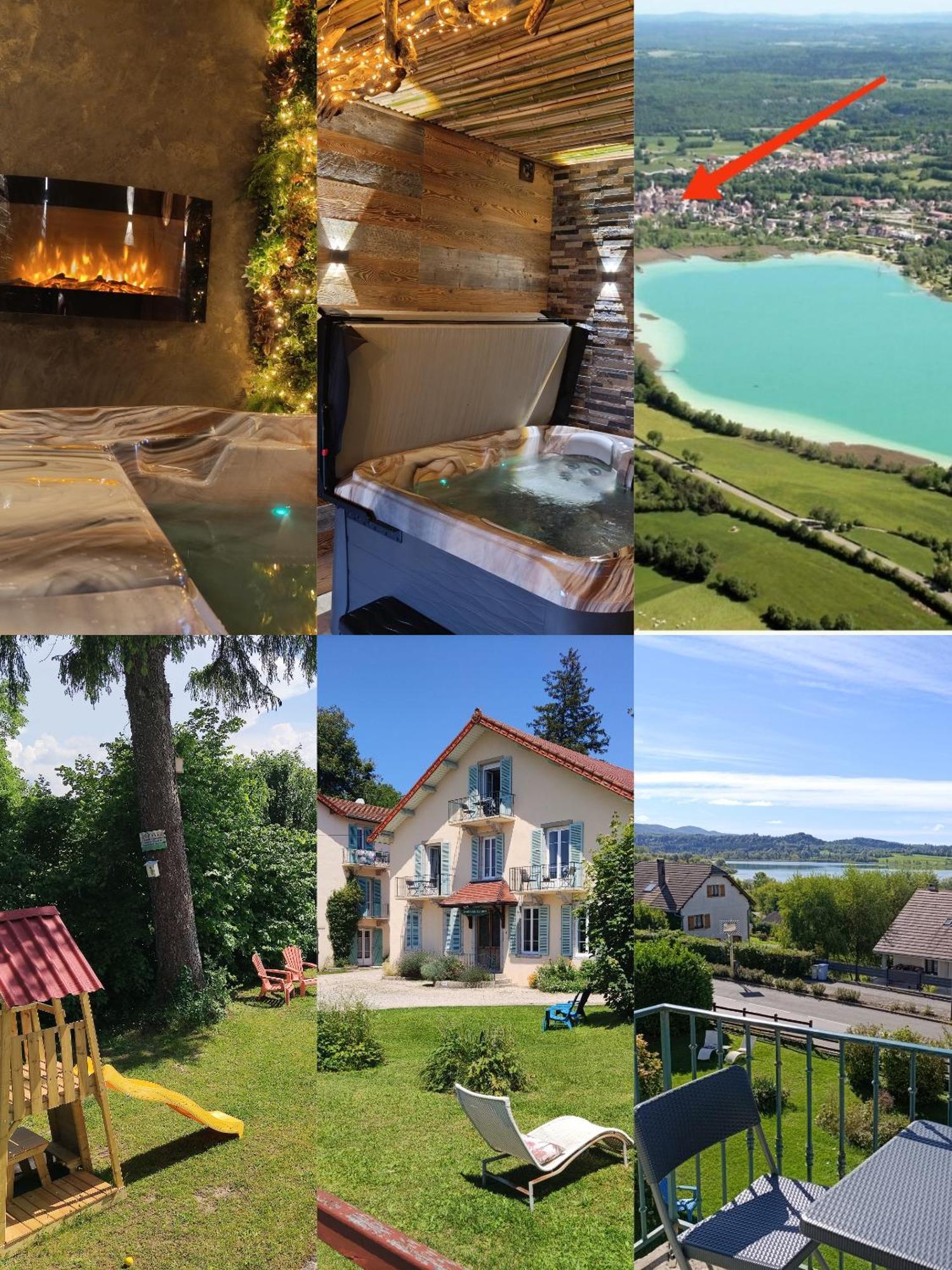 Villas-Du-Lac Appartements De Vacances Et Espace Spa Prive Clairvaux-les-Lacs Bagian luar foto